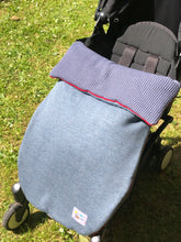 Charger l'image dans la galerie, Cape Anti Froid bleu jean