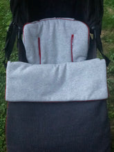 Charger l&#39;image dans la galerie, Matelas de poussette gris jogging